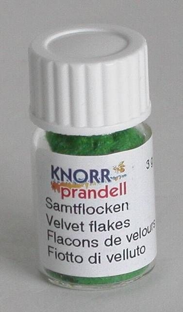 Knorr-Prandell Samtflocken 3 Gramm Farbe hellgrün