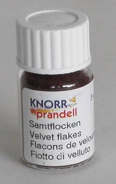 Knorr-Prandell Samtflocken 3 Gramm Farbe braun