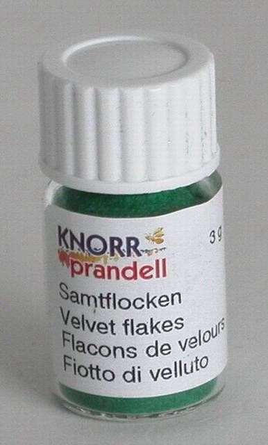 Knorr-Prandell Samtflocken 3 Gramm Farbe grün