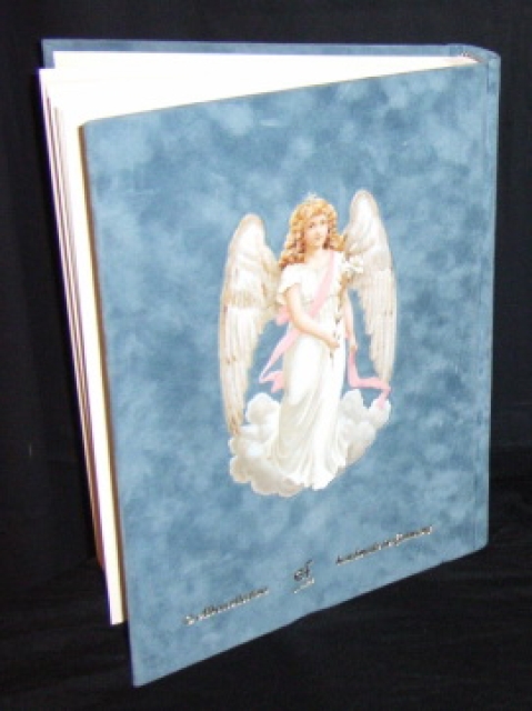 Sammelalbum für Poesie-Bilder himmelblau