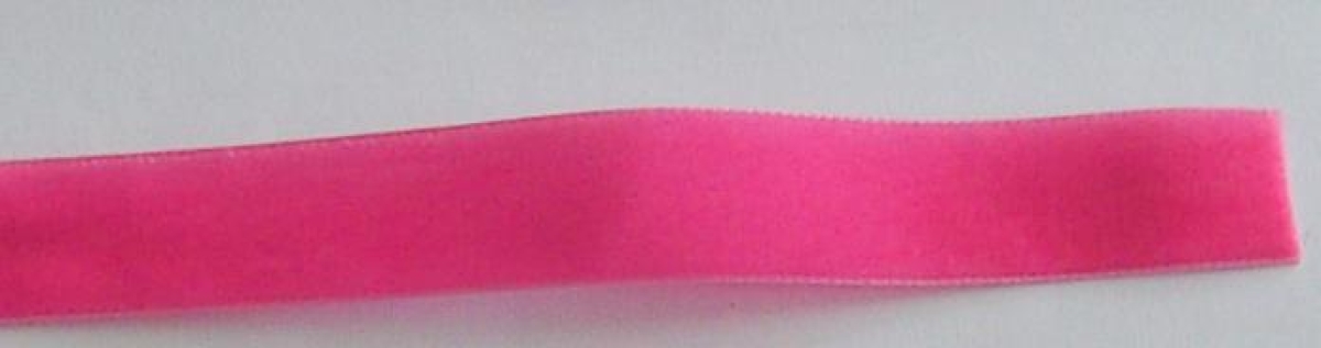Samtband 22 mm cm breit pro Meter pink