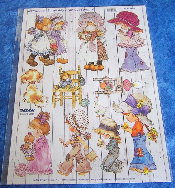 Reddy Cards Stanzbogen Sarah Kay 2