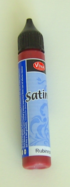 VIVA Decor Satiné rubinrot 25 ml