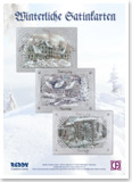 Reddy Cards Winter Karten Set Satin weiss