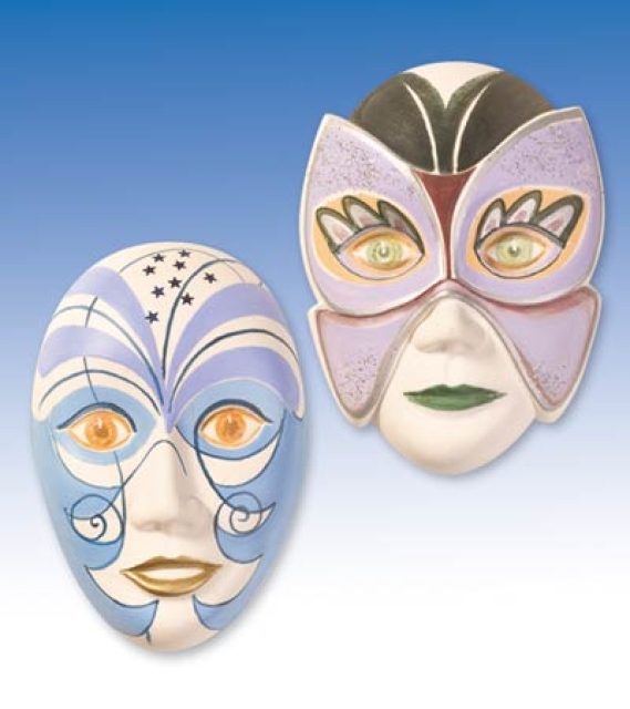 Knorr-Prandell Gießform Schmuckmasken 2