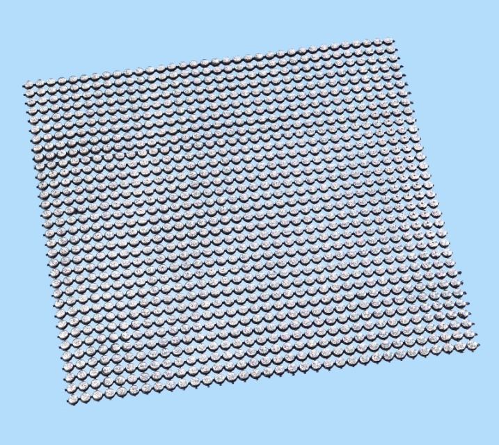 Hobbyfun Schmuckmatte IV 10 x 10 cm 2 Stück silber