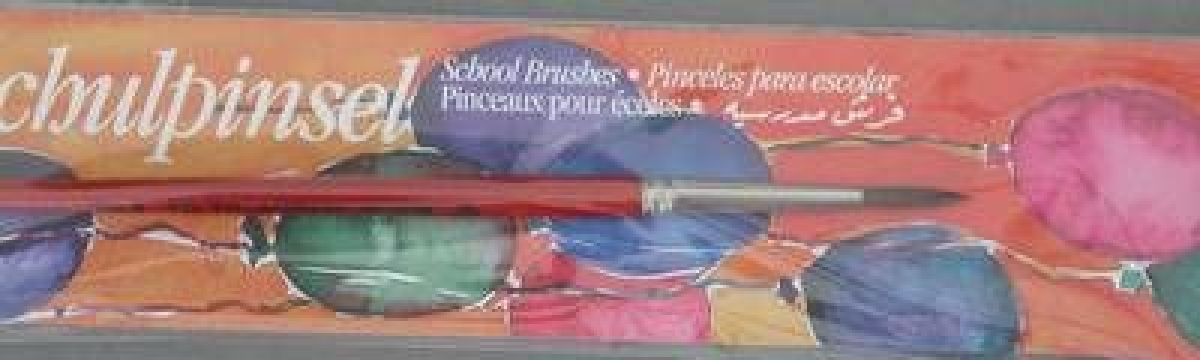 Schulmalpinsel Ponyhaar Nr. 6