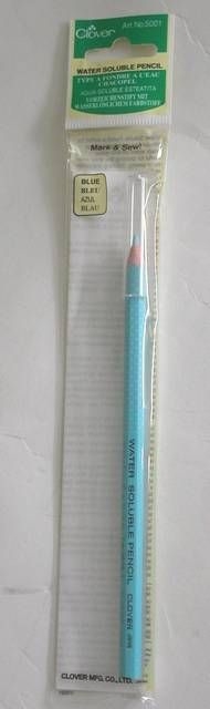 CLOVER Vorzeichenstift wasserlösliche Farbe blau