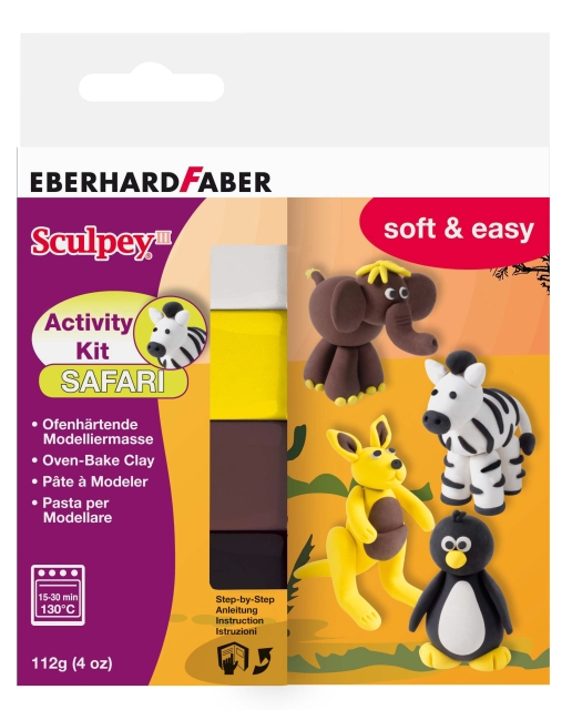 Eberhard Faber Sculpey Activity Kit Safari