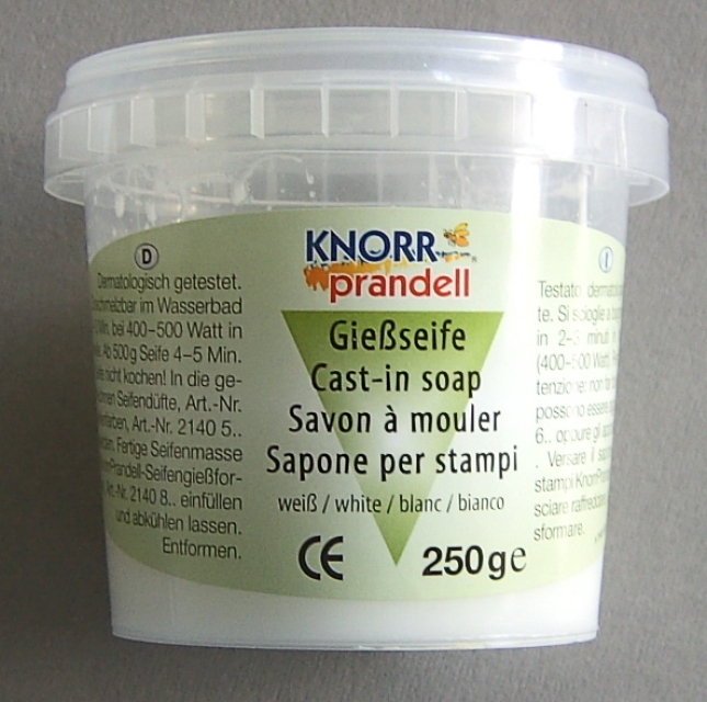 Gütermann Gießseife weiss 250 Gramm