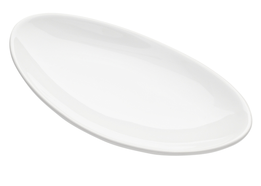 Soapyfun Seifenschale oval 12 x 8,5 x 2 cm weiss glänzend