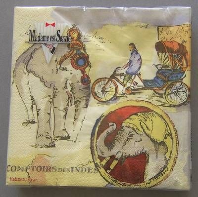 Serviette Indien