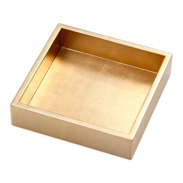 Caspari Serviettenhalter für Lunch Servietten Gold lacquer