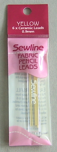 Sewline Nachfüllpackung für Druckstift mit Keramikmine gelb