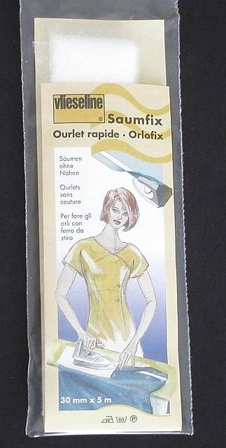 Vlieseline Saumfix weiß 3cm breit 5m