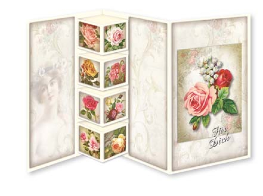 Reddy Cards Blumenkarten Shabby Chic 1