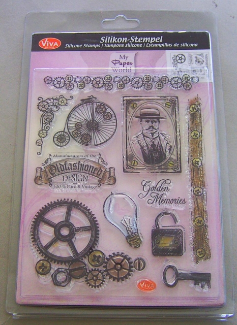 VIVA Decor Transparente Silikon-Stempel Oldfashioned Design