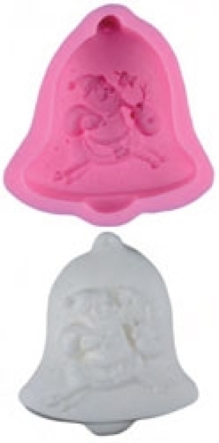 Silikonform Weihnachtsglocke