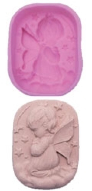 Silikonform Engel im Gebet