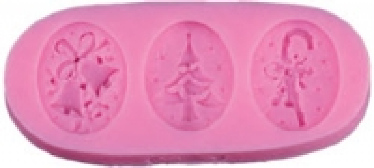 Silikonform Weihnachtsschmuck