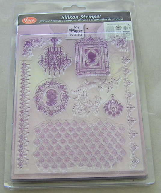 VIVA Decor Transparente Silikon-Stempel "Gemme"