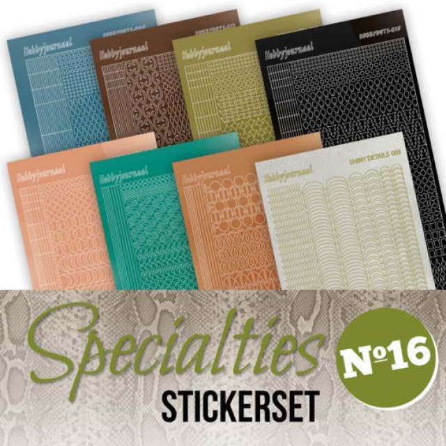 Stickerset passend zu Specialties 16