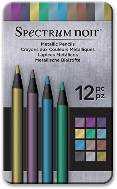 Spectrum Noir Metallic Pencils 12 Stück