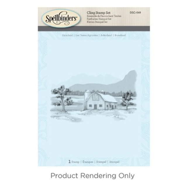 Spellbinders 3D Shading Stamp Farmland
