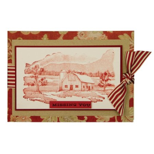 Spellbinders 3D Shading Stamp Farmland