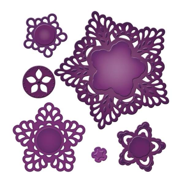 Spellbinder Metallschablone Shapeabilities Maroccan Motifs