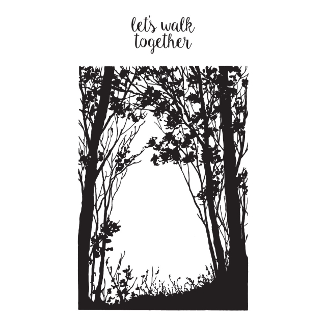 Spellbinders Forest Silhouette Clear Stamp
