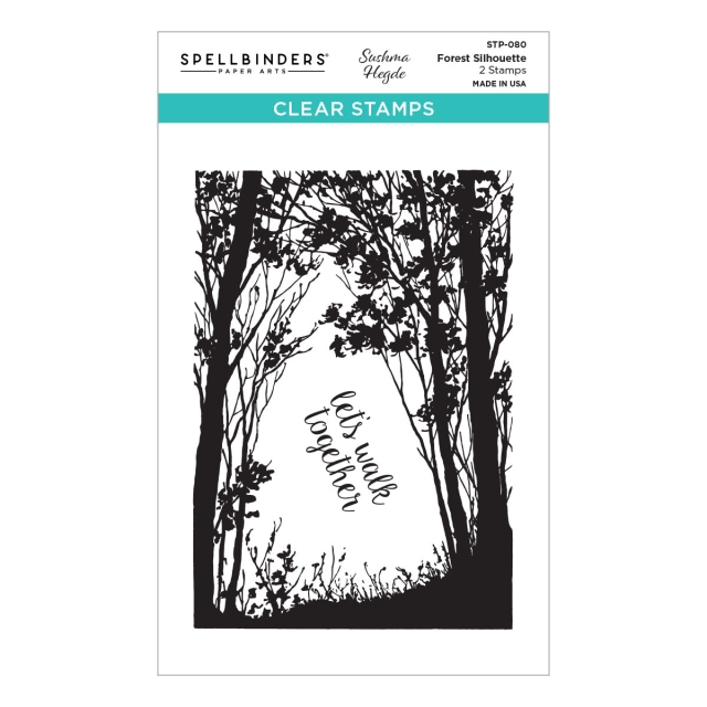 Spellbinders Forest Silhouette Clear Stamp