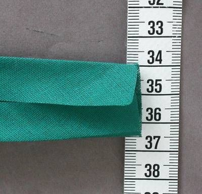 Schrägband 60/30 je m grün