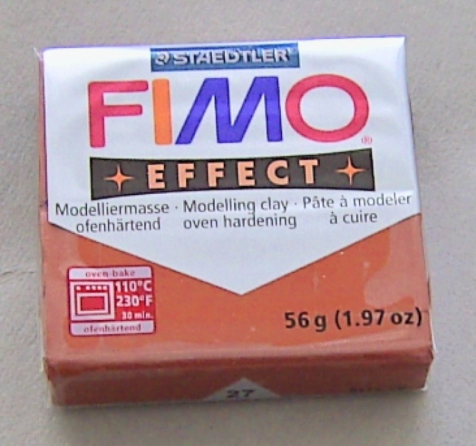 FIMO Effect metallic kupfer