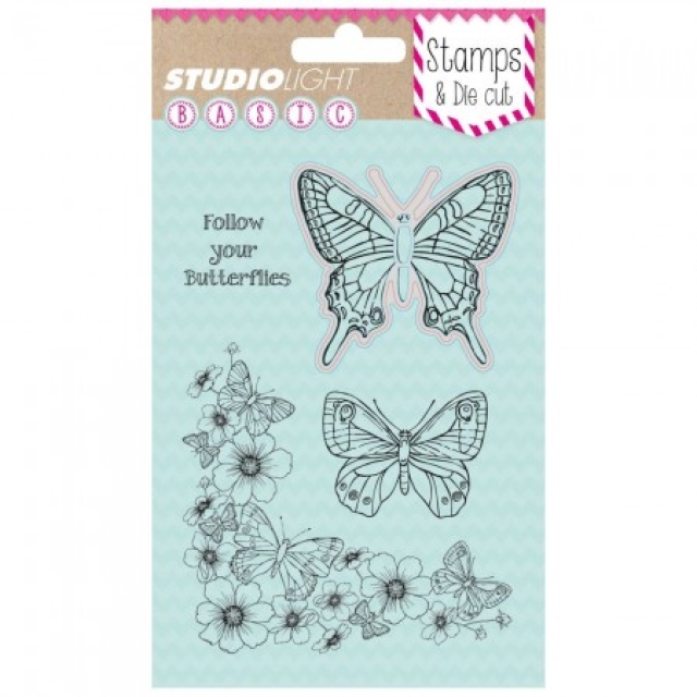 Stamp & Die Cut Follow your Butterflies BASIC