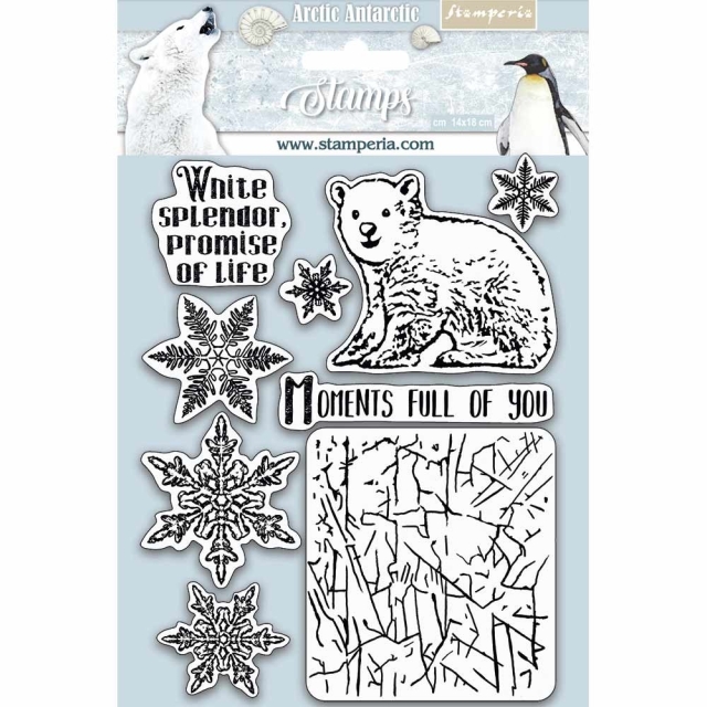 Stamperia Rubber Stamp Gummierter Stempel Moments Full of You