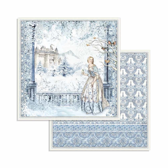 Stamperia 8 x 8 inch Paper Pack / Papiere Winter Tales