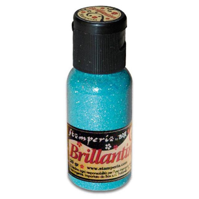 Stamperia 027 Glitter 20 Gramm sea blue