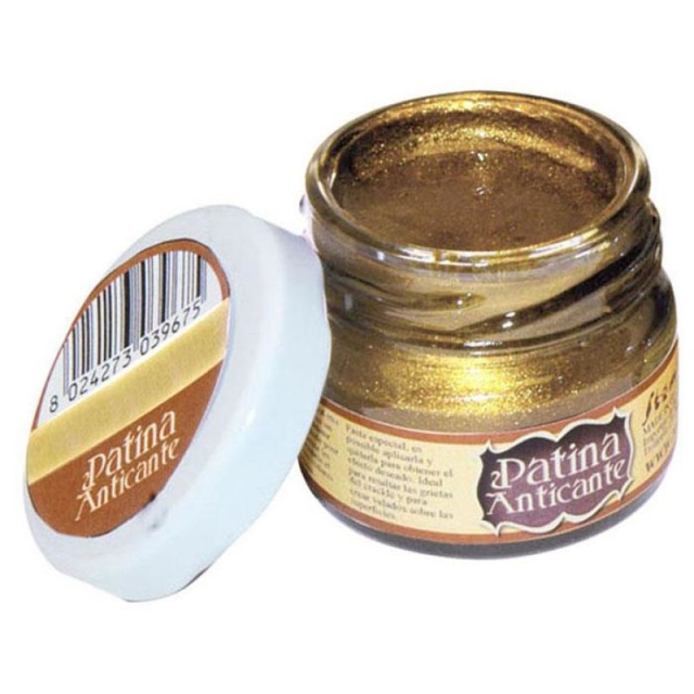 Stamperia 20 ml Patina Anticante Gold