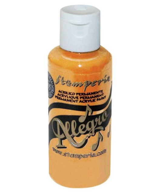 Stamperia Allegro Paint 60 ml Warm Yellow