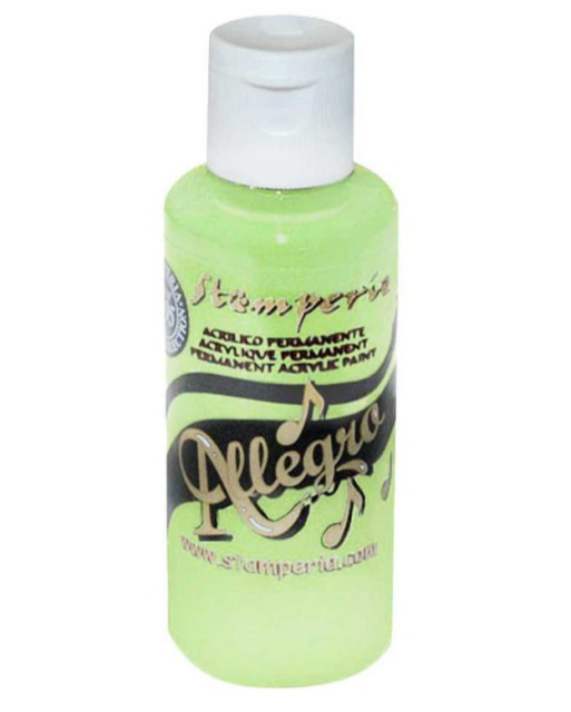 Stamperia Allegro Paint 60 ml Light Green