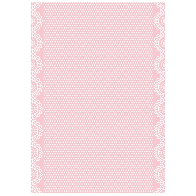 Stamperia A4 Rice Paper Reispapier Daydream Texture pink