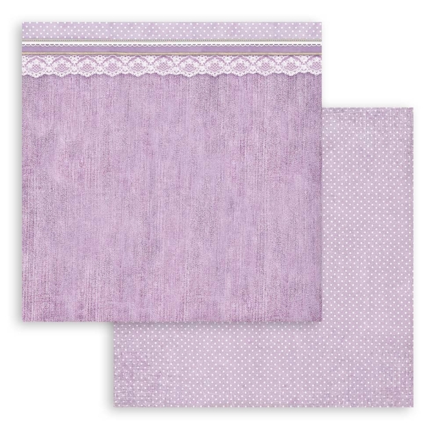 Stamperia Extra Small Pad 6 x 6 Inch mit 10 doppelseitig bedruckten Papieren Provence