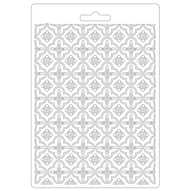 Stamperia Soft Mould A5 Lady Vagabond Lifestyle Brick Wall