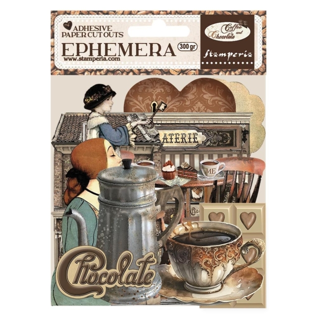 Stamperia Ephemera Coffee and Chocolate