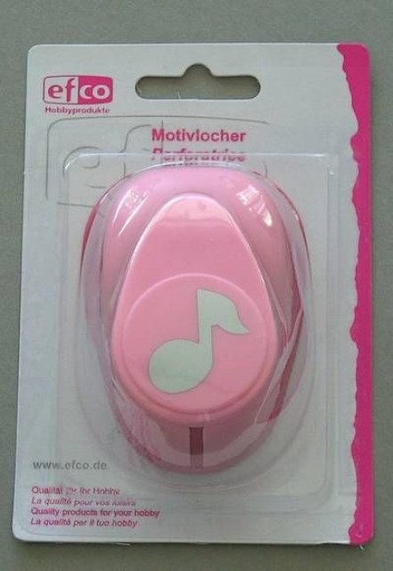 Motivlocher Medium Note ca.2,5 cm