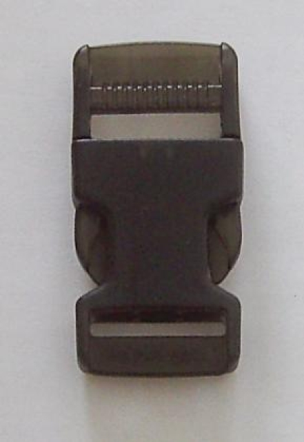 UNION Knopf Steckschnalle 25 mm schwarz