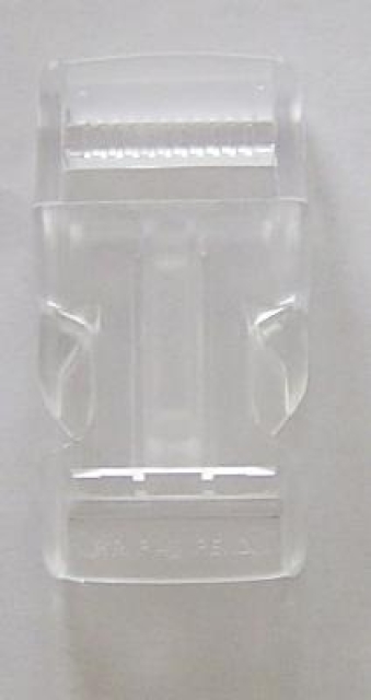 UNION Knopf Steckschnalle 25 mm weiss