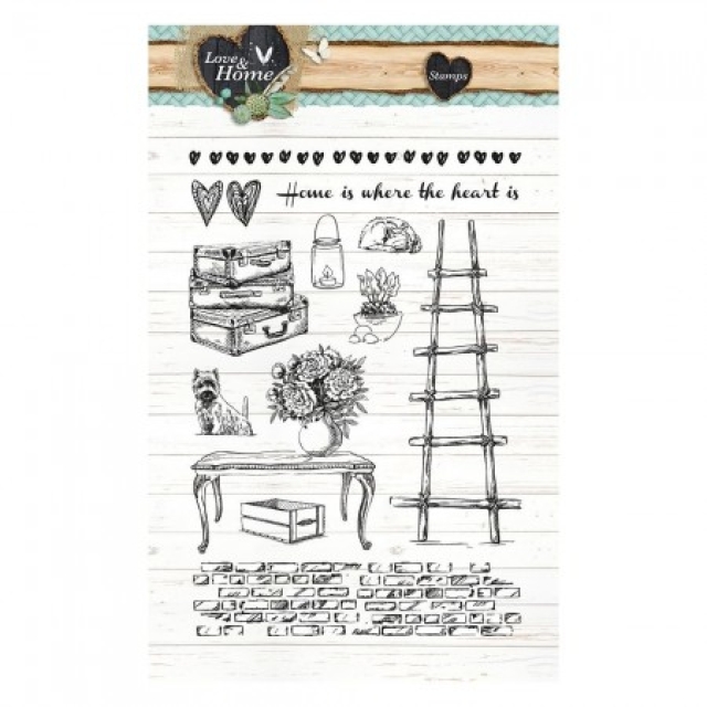 Stempel Clear Love & Home