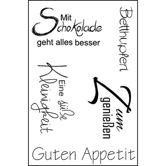 Stempel Clear Guten Appetit